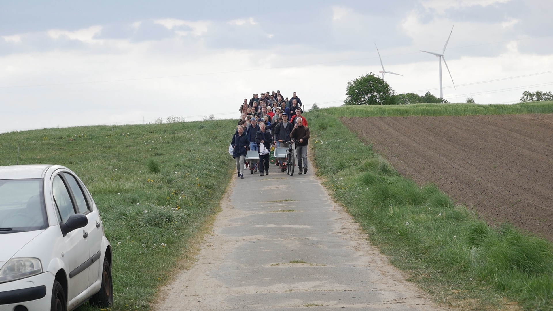 Community planting in Lüneburg